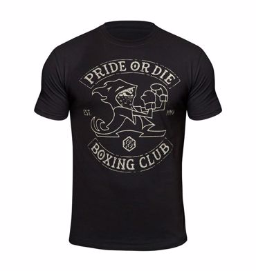 PRiDEorDiE Boxing Club T-Shirt - black